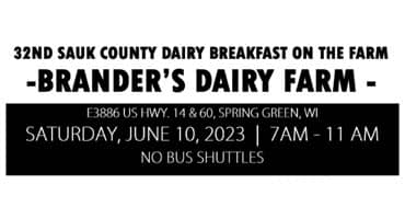 What’s That Smell in the Dairy Air? Another Sauk County Dairy Breakfast