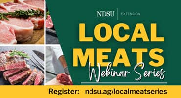 NDSU Extension to Offer Local Meats Webinars