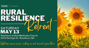 NDSU Extension Hosts Rural Resilience Retreat to Prioritize Wellness in Agriculture