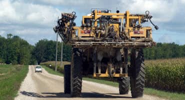 Tips for Driving Safely Near Farm Equipment