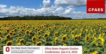 Ohio state's 2024 organic grains conference set for January