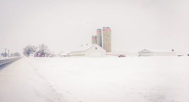 Farms Benefit From Snow Fall