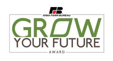 Iowa Farmer Wins "Grow Your Future" Award